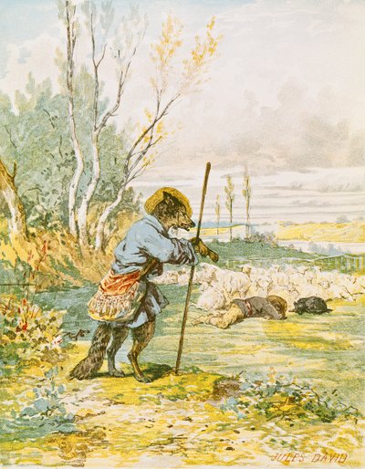 The Wolf as a Shepherd, from the 